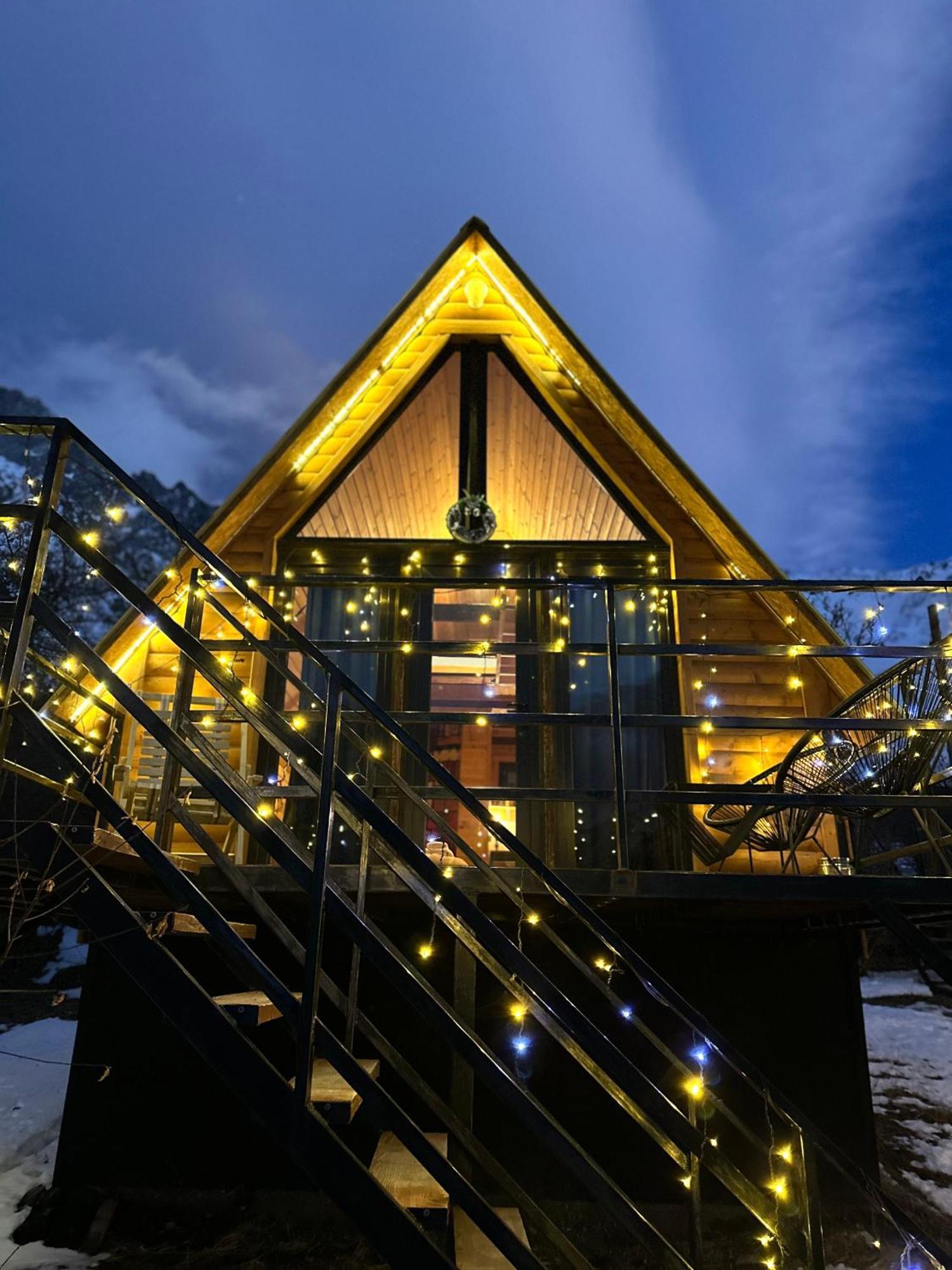 Kazbegi Kuro Cottages Dış mekan fotoğraf